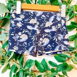 ▪️ 10/$25- Cynthia Rowley Whale Print‎ Cotton Shorts
